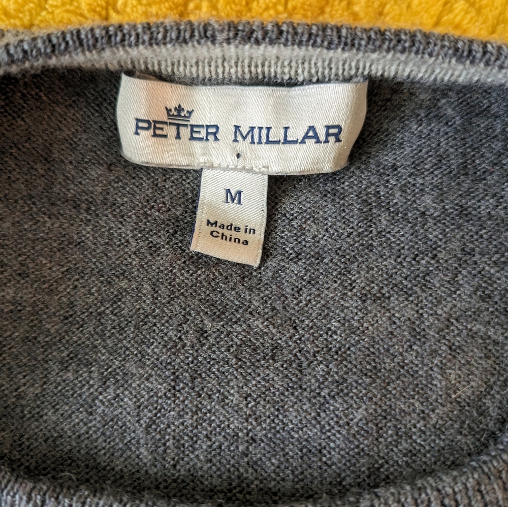 Women's Peter molar merino silk blend sweater size M